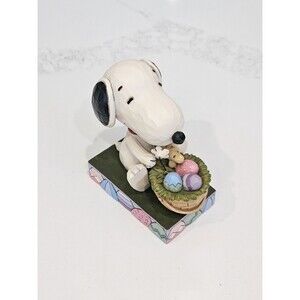 Snoopy Hooray for the Easter Beagle Figurine Jim Shore New 4042382 Peanuts